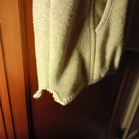 LL Bean Sweater Fleece Pullover preppy large - Picture 5 of 8